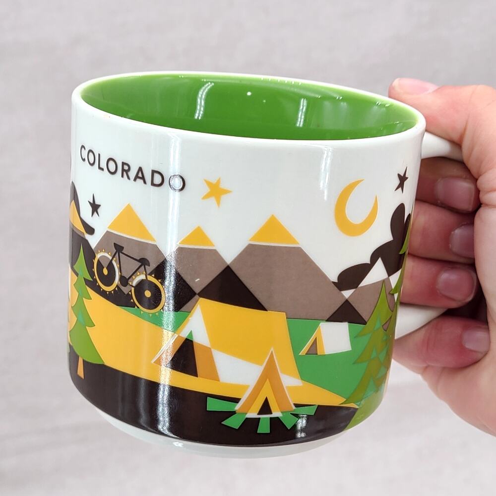 Starbucks Colorado You Are Here Series Collection 14oz Coffee Tea Mug Cup